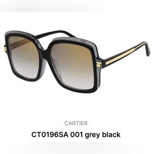 Authentic Cartier Sunglasses NEW